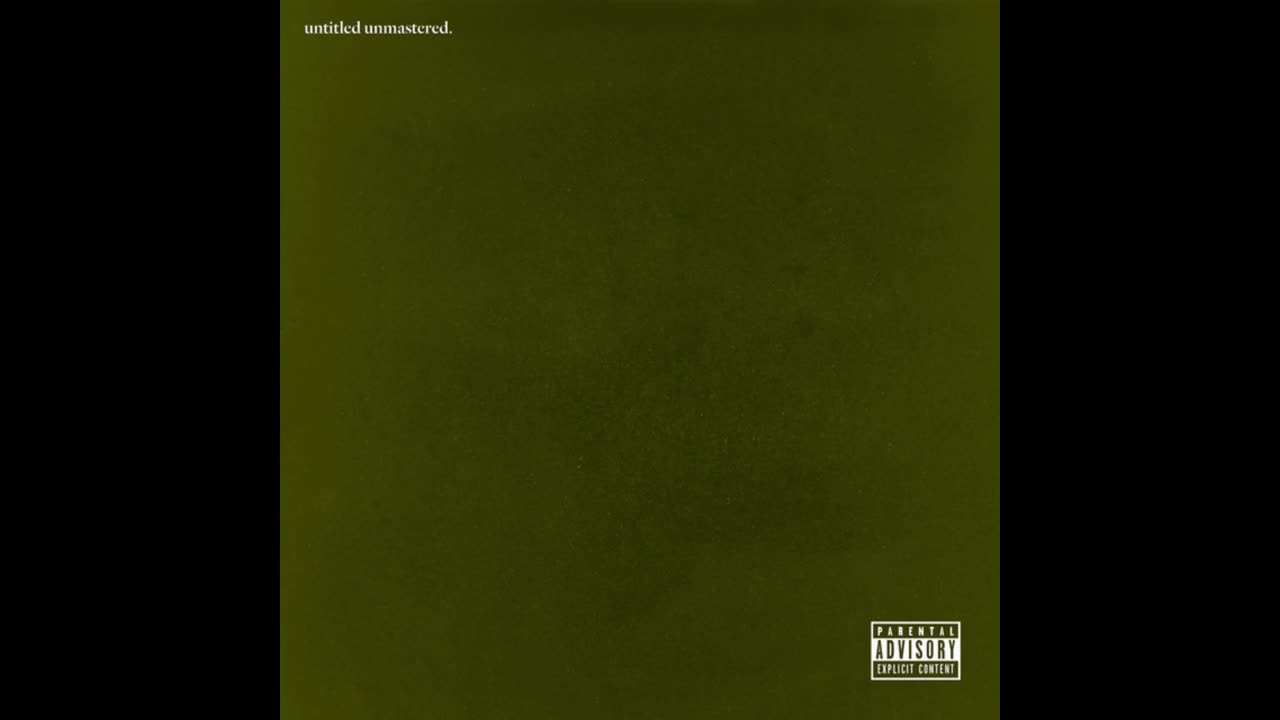 Kendrick Lamar - Untitled Unmastered Mixtape