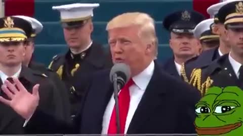 RED PILL USA..why did trump have military behind him at inauguration?