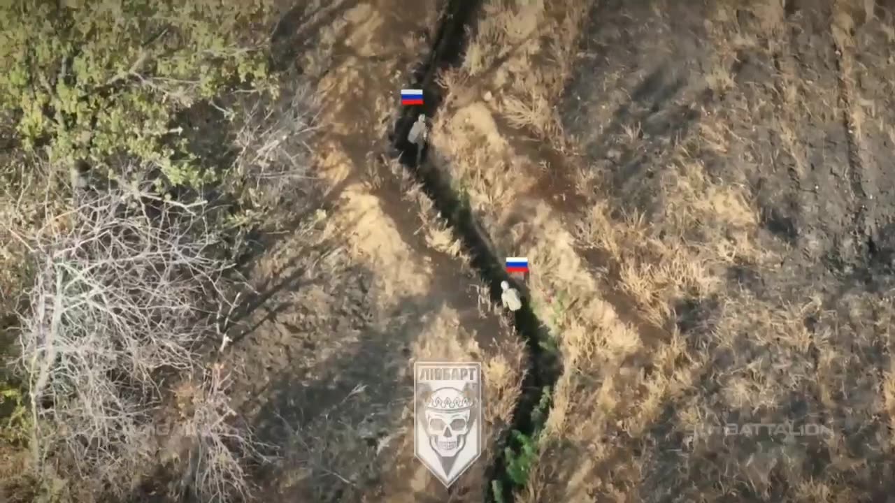 An assault of Russian positions near New-York, - 12th Brigade Azov.