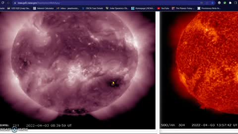 April 5th, 6th, and 7th Plasma impact