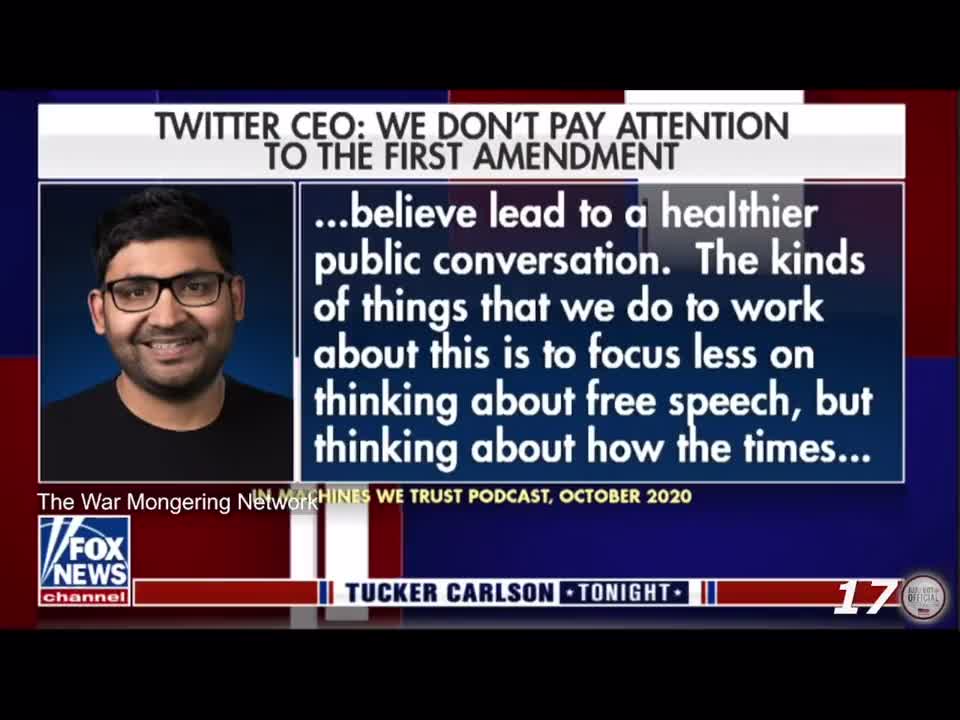 Twitter CEO: Sure you can speak but our role is “who” will be heard.