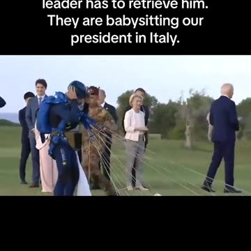 So embarassing. America is a joke because of Joe