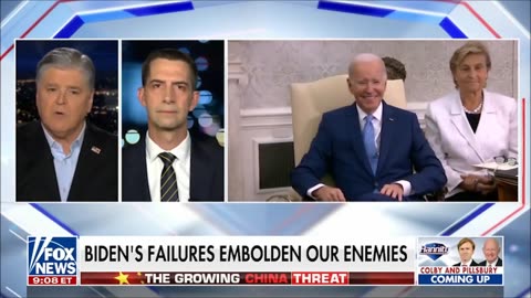 Sean Hannity: Tom Cotton, Is Biden's Ignorance of Chinese Influence Endangering US As World Power?