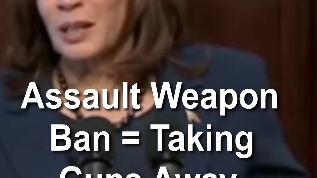 Kamala Harris "Supporting" the 2nd Amendment