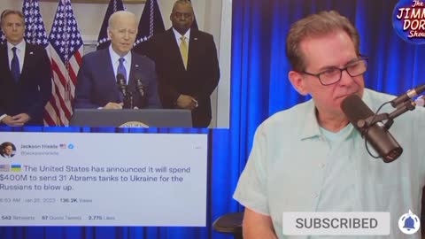 Jimmy Dore - Tanks to Ukraine is a joke