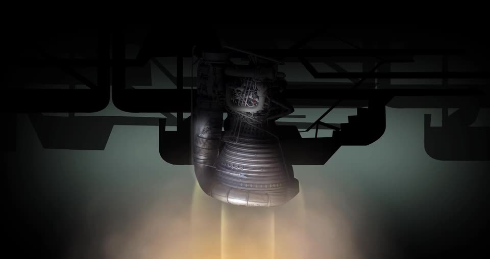 Simulation of rocket