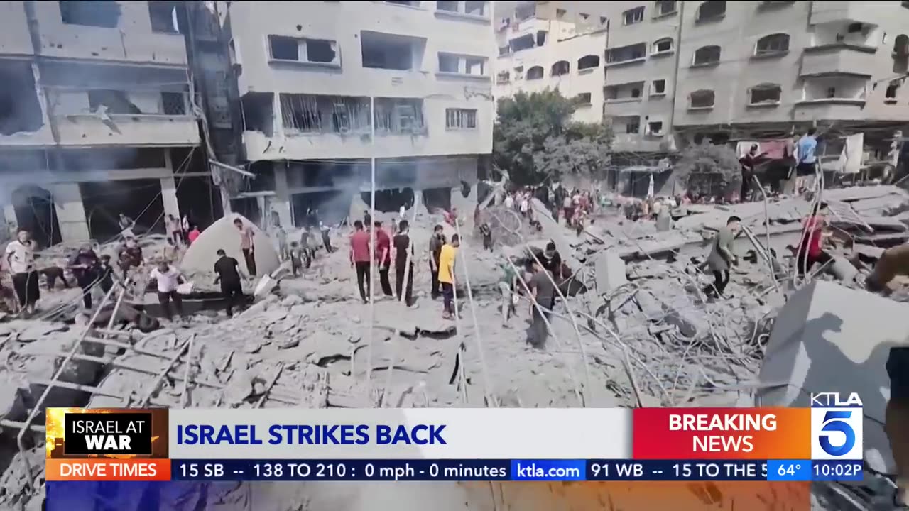 Israel strikes back against Hamas