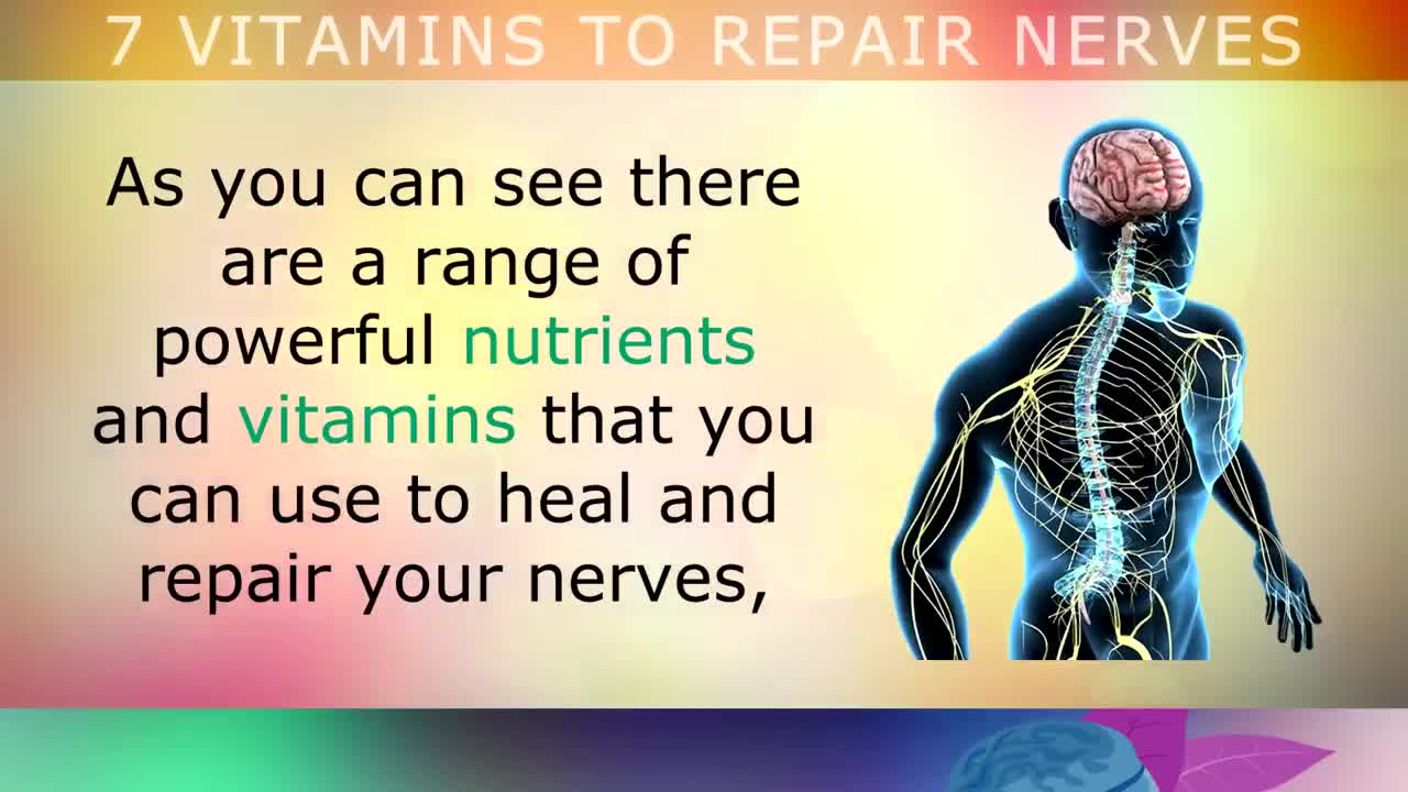 The TOP 7 Vitamins To Repair Your Nerves