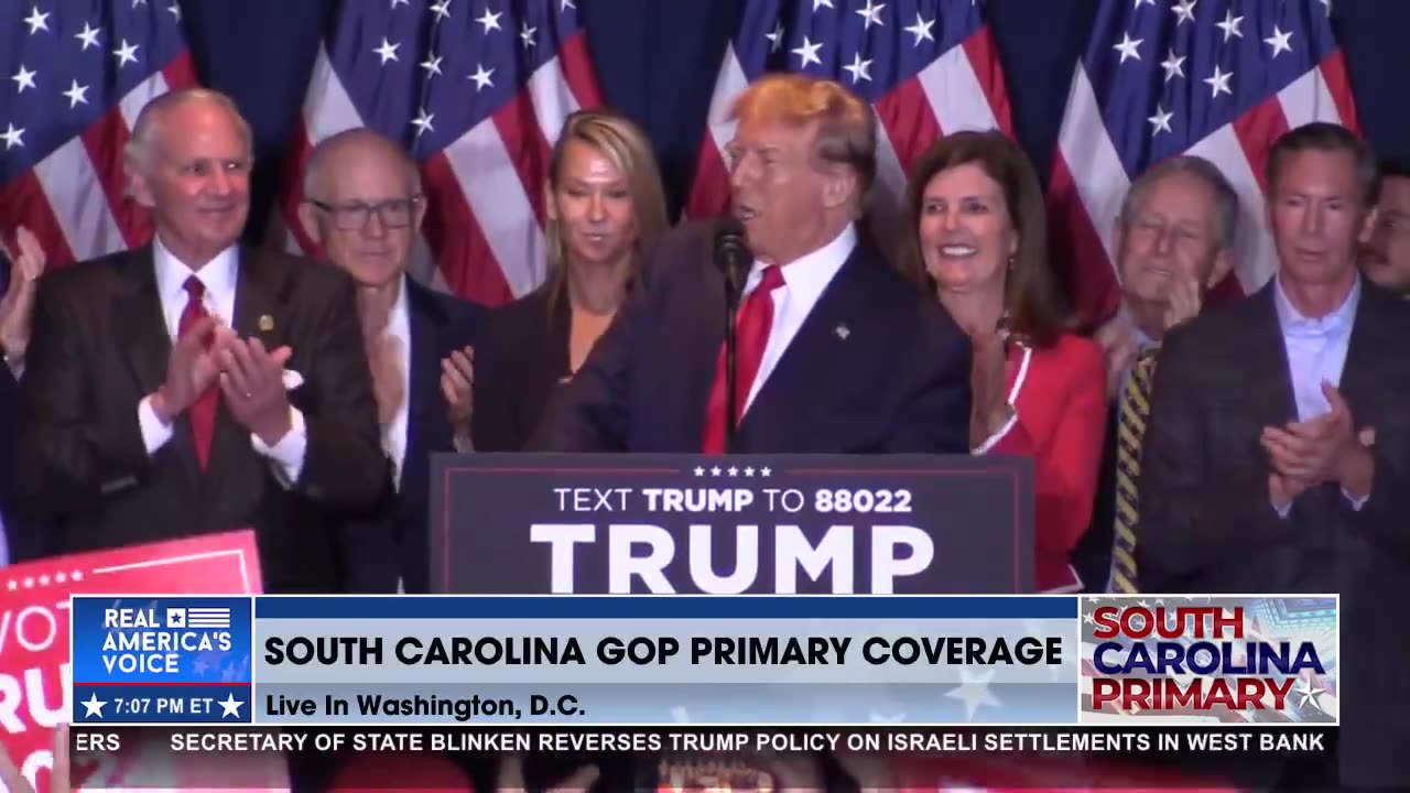 TRUMP RECEIVED MOST VOTES EVER IN SC PRIMARY