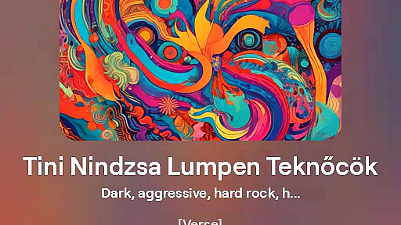 Tini Nindzsa Lumpen Teknőcök - AI-generált metál