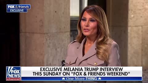 Melanie Trump Interview