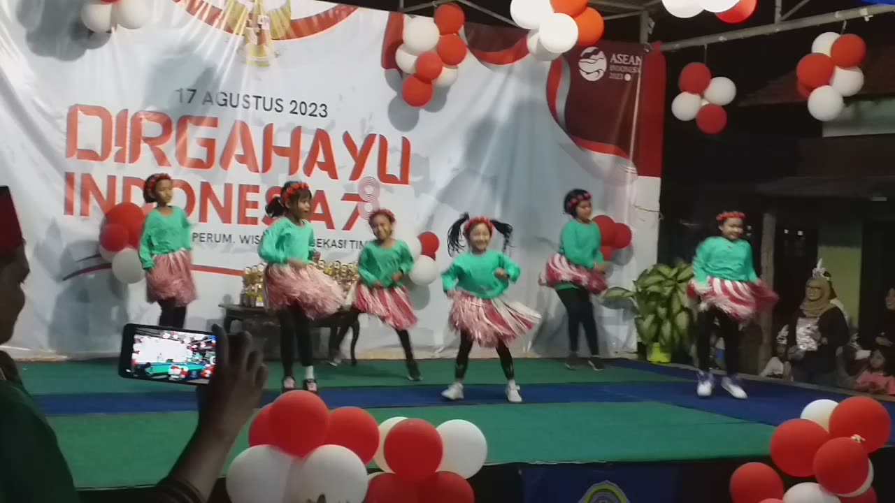 Shafika, Perform di Acara Malam Puncak HUT RI ke 78