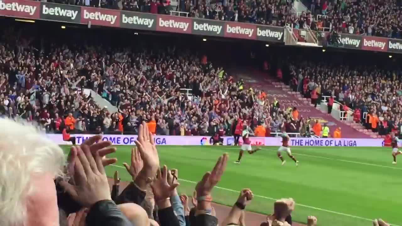 Payet Free Kick v Crystal Palace