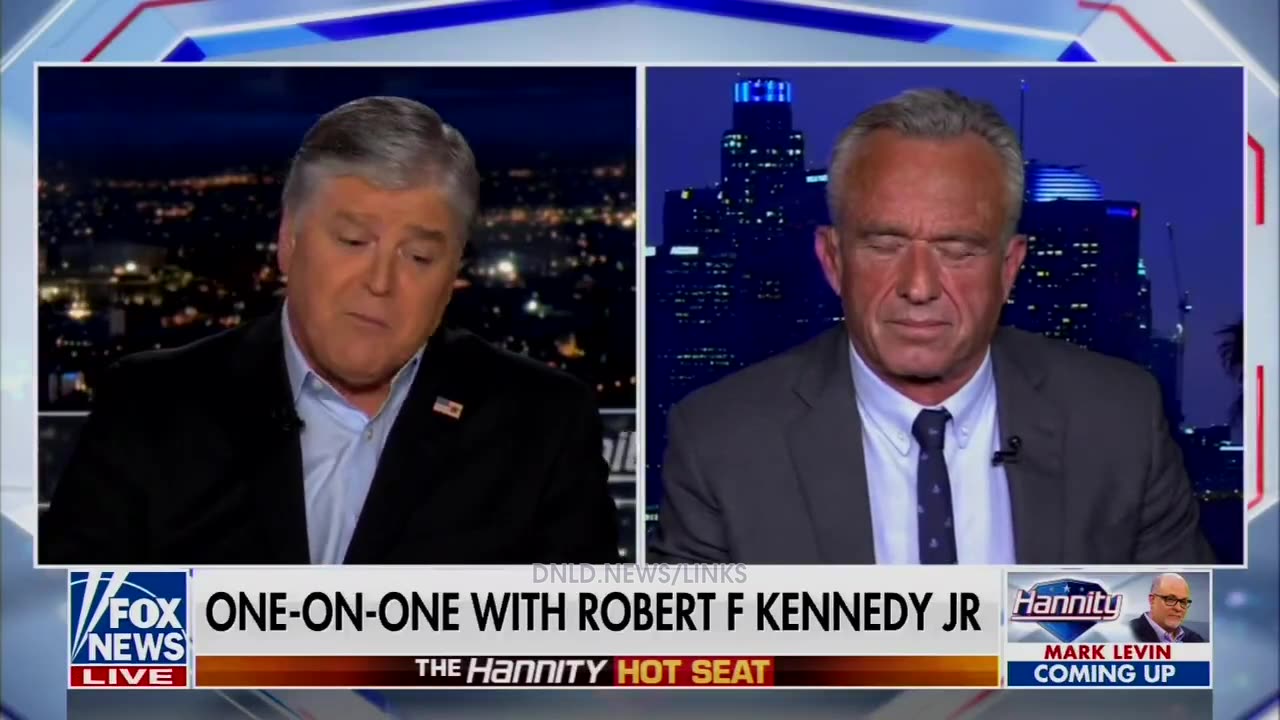 Sean Hannity Thinks Robert F Kennedy Jr Is Like AOC - 5/8/23