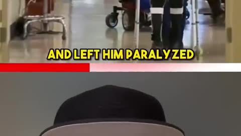 This paralyzed teen surprises his classmates and walks at graduation…
