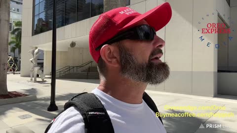 Live - Miami Federal Courthouse - Trump Indictment