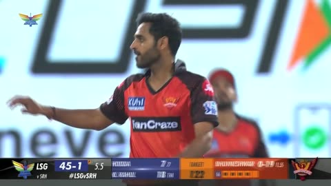 Bhuvneshwar Kumar with an excellent cought & Bowled