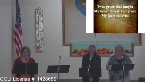 Moose Creek Baptist Church Sing “Amazing Grace” During Service 9-4-2022