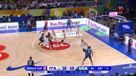 Italy vs. USA | FIBA World Cup 2023 Full Game Highlights