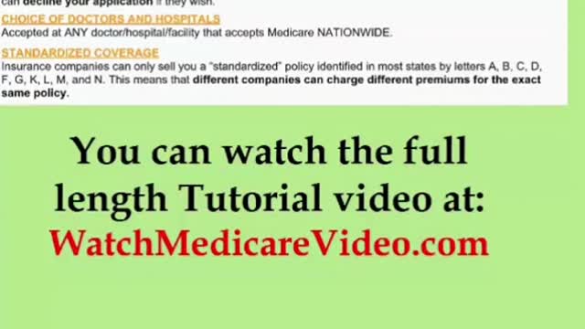 Part 22 - Medicare Tutorial - Open Enrollment Period (OEP).