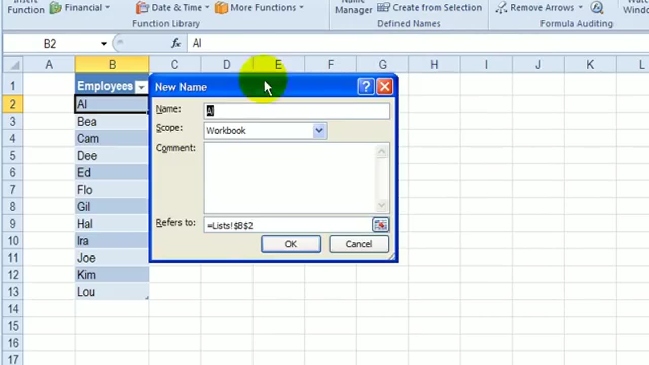 Make a Cell Drop Down List in Excel for Easy Data Entry