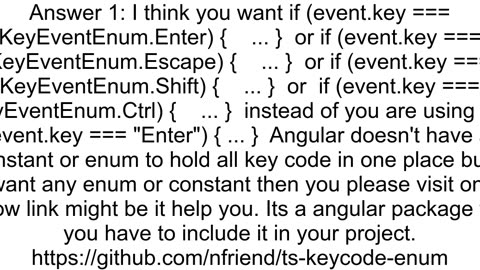 Is there any fileclass holding constants for each keyboard events