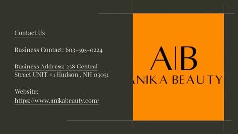 Experience Luxury: Anika Skincare and Makeup LLC's Advanced Skincare Solutions