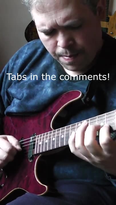 Killer Guitar Lick In The Style Of Greg Howe