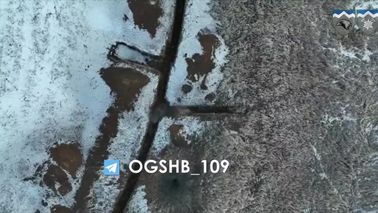 The black crows of the 109th OGSHB are dropping gifts from the air to the occupiers.