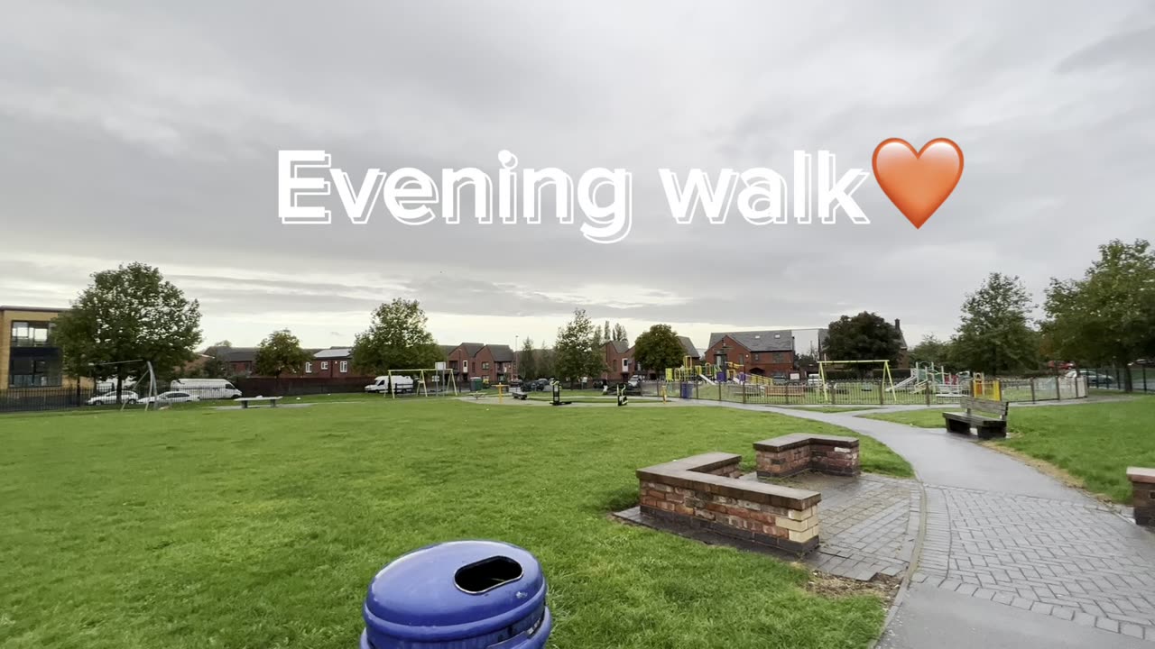 Evening walk with Areebish❤️🇬🇧