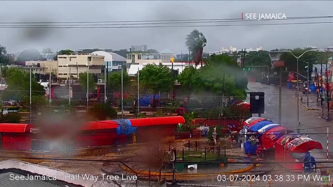 Hurricane Beryl bears down on Jamaica