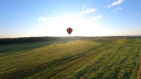 hot air balloons