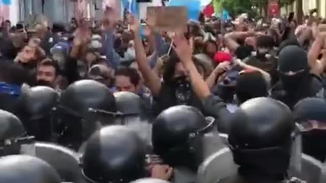 Reação dos venezuelanos