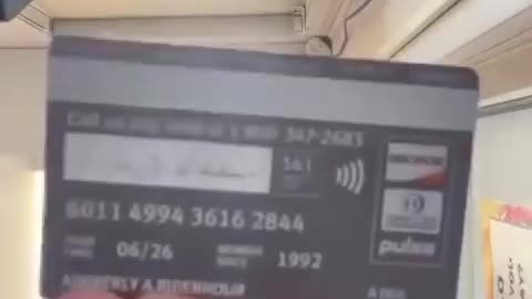 Live Feeding Customer Credit Card Info To Her Friend