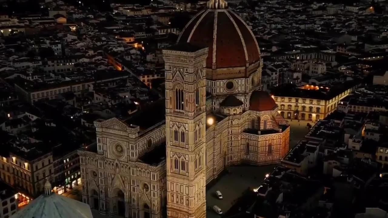 Beautiful Florence at night