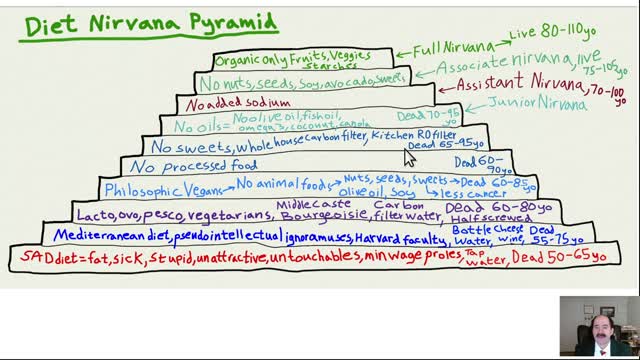 Diet Nirvana pyramid