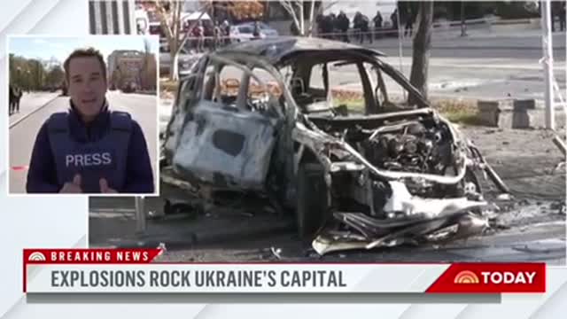 Russia unleashes deadly strikes on cities across Ukraine after Crimea bridge attack