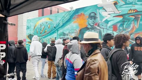 DTLA Kid Frost Mural Event - Scoop Deville Full Interview