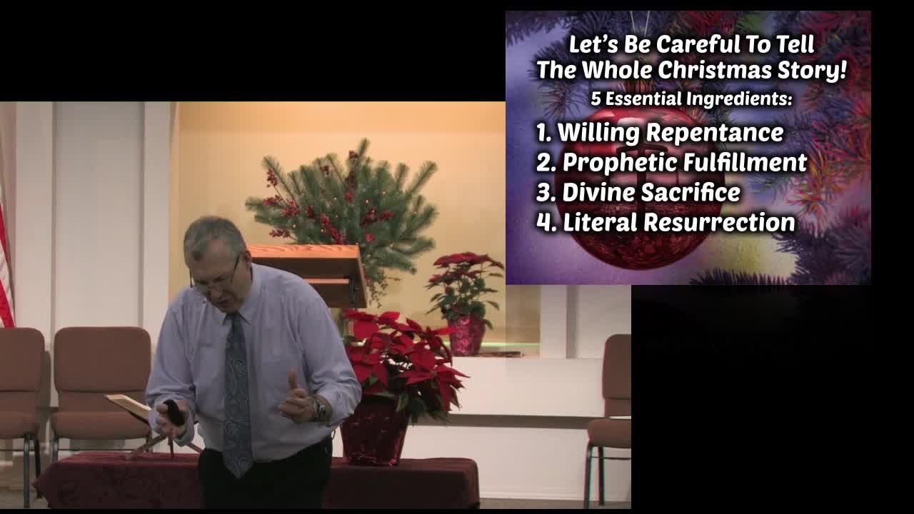 Let's Tell The Whole Christmas Story! Message Only