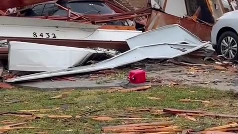 Oklahoma Tornadoes in the Night, No Warning- None of this is Natural