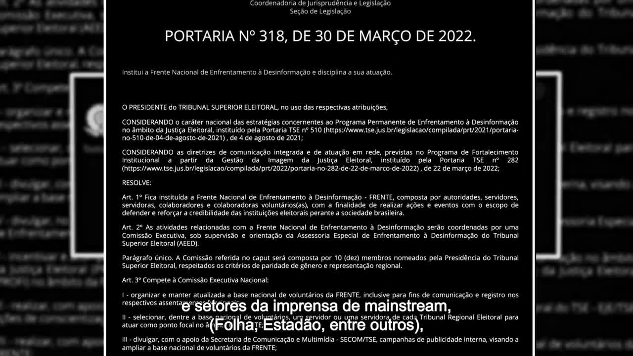 Tribunal Superior Eleitoral Brasileiro Ataca A Liberdade De Expressão