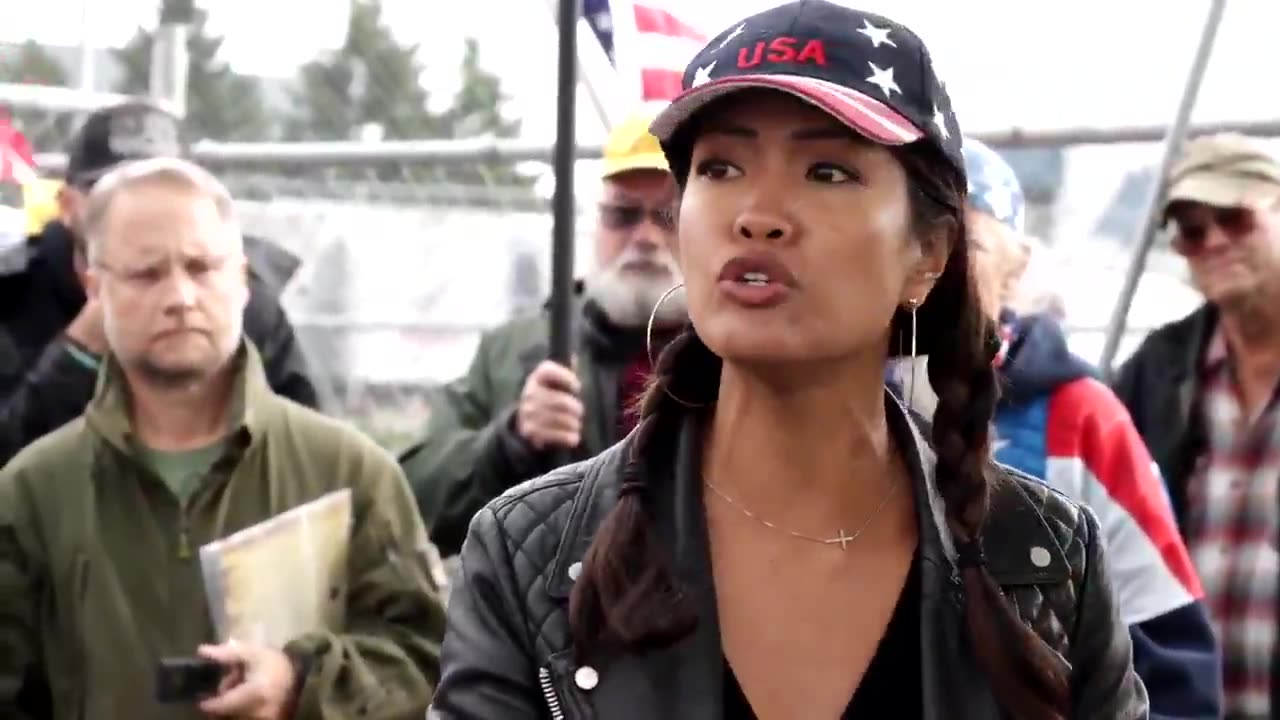 sep 28 2019 Tacoma Washington 1.0 Stand with ICE event talking about antifa violence and terror attacks