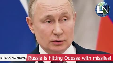 Putin dropped bombs on Odessa! He wants the South and the North