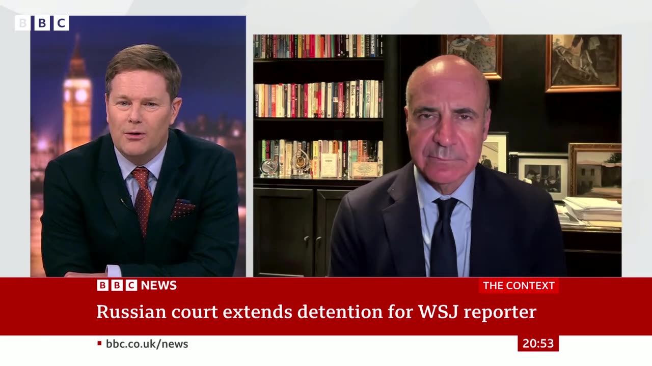 Evan Gershkovich: Russia again extends detention of US journalist
