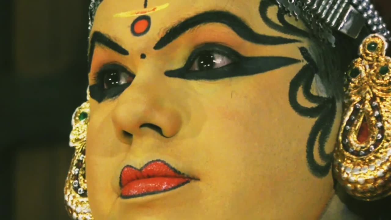 Kathakali eye movement