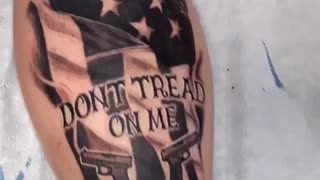 🇺🇸 🐍 Don’t Tread On Me Tattoo🐍 🇺🇸