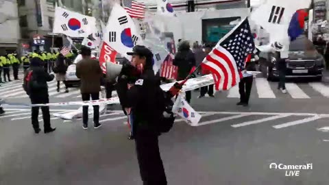 230522...2018.4.6. 사기탄핵 규탄 행진 강남대로..