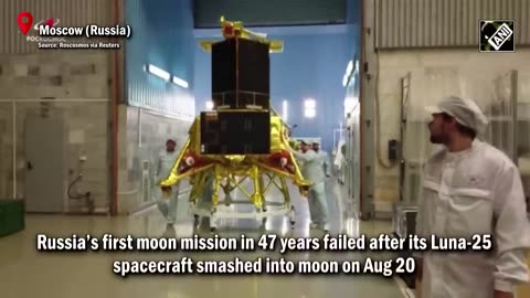 Russia's Luna-25 spacecraft crashes into moon