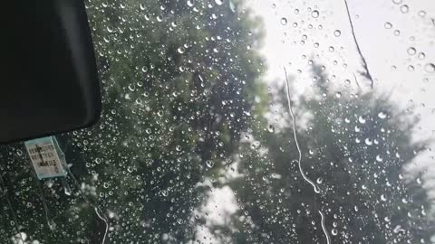 Just staring at the window pain..