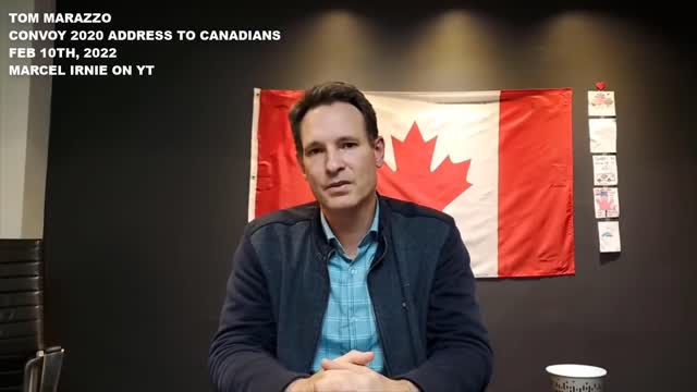 FREEDOM CONVOY 2022 - TOM MARAZZO ADDRESS TO CANADIANS 🍁 FEB 10TH DAY 14